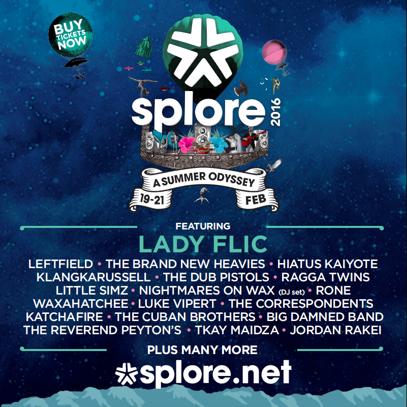 Lady flic Splore