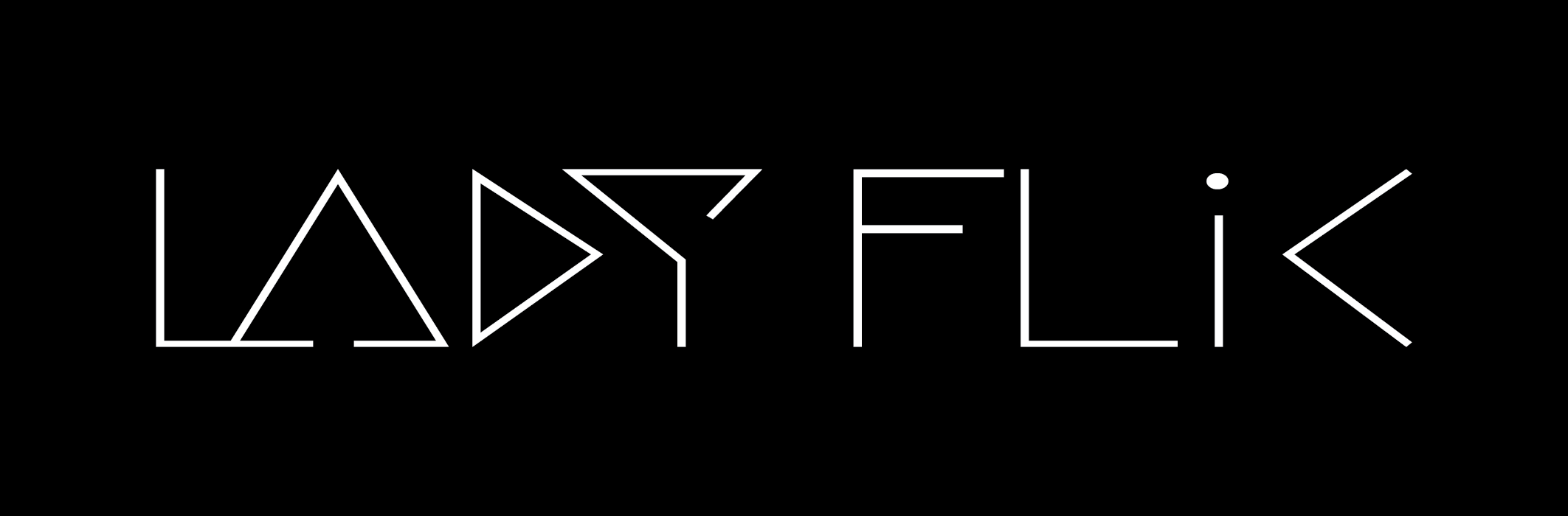 lady flic logo black